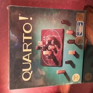 Vintage Quarto 1991 Gigamic 2-Player Wooden Board Game New & Sealed